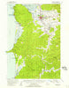Tillamook Oregon Historical topographic map, 1:62500 scale, 15 X 15 Minute, Year 1955