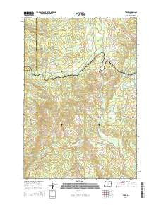 Timber Oregon Current topographic map, 1:24000 scale, 7.5 X 7.5 Minute, Year 2014