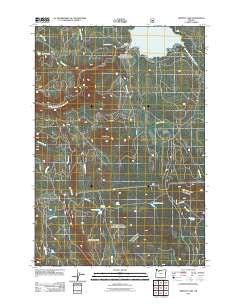 Timothy Lake Oregon Historical topographic map, 1:24000 scale, 7.5 X 7.5 Minute, Year 2011