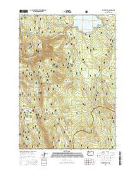 Timothy Lake Oregon Current topographic map, 1:24000 scale, 7.5 X 7.5 Minute, Year 2014