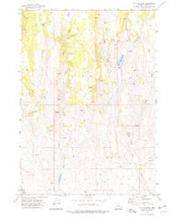 Tin Can Ridge Oregon Historical topographic map, 1:24000 scale, 7.5 X 7.5 Minute, Year 1972