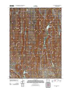 Tin Can Ridge Oregon Historical topographic map, 1:24000 scale, 7.5 X 7.5 Minute, Year 2011