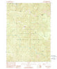 Tincup Peak Oregon Historical topographic map, 1:24000 scale, 7.5 X 7.5 Minute, Year 1989
