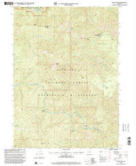 Tincup Peak Oregon Historical topographic map, 1:24000 scale, 7.5 X 7.5 Minute, Year 1998