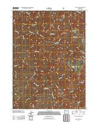 Tincup Peak Oregon Historical topographic map, 1:24000 scale, 7.5 X 7.5 Minute, Year 2011