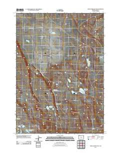 Tired Horse Butte Oregon Historical topographic map, 1:24000 scale, 7.5 X 7.5 Minute, Year 2011