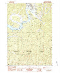 Toledo South Oregon Historical topographic map, 1:24000 scale, 7.5 X 7.5 Minute, Year 1984