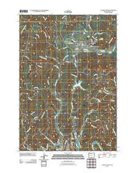Toledo North Oregon Historical topographic map, 1:24000 scale, 7.5 X 7.5 Minute, Year 2011