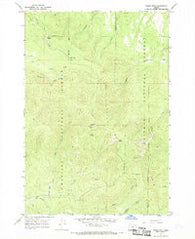 Tower Mtn Oregon Historical topographic map, 1:24000 scale, 7.5 X 7.5 Minute, Year 1967