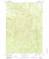 Tower Mtn Oregon Historical topographic map, 1:24000 scale, 7.5 X 7.5 Minute, Year 1967