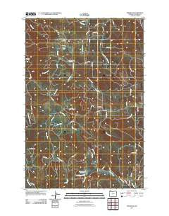 Trenholm Oregon Historical topographic map, 1:24000 scale, 7.5 X 7.5 Minute, Year 2011