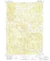 Trenholm Oregon Historical topographic map, 1:24000 scale, 7.5 X 7.5 Minute, Year 1971
