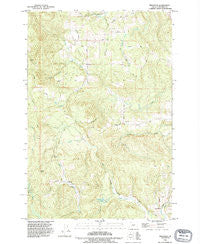 Trenholm Oregon Historical topographic map, 1:24000 scale, 7.5 X 7.5 Minute, Year 1990