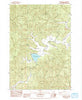 Triangle Lake Oregon Historical topographic map, 1:24000 scale, 7.5 X 7.5 Minute, Year 1984