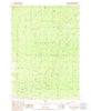 Trout Creek Butte Oregon Historical topographic map, 1:24000 scale, 7.5 X 7.5 Minute, Year 1988