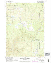 Trout Meadows Oregon Historical topographic map, 1:24000 scale, 7.5 X 7.5 Minute, Year 1972