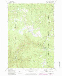 Trout Meadows Oregon Historical topographic map, 1:24000 scale, 7.5 X 7.5 Minute, Year 1972