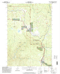 Trout Meadows Oregon Historical topographic map, 1:24000 scale, 7.5 X 7.5 Minute, Year 1995