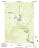 Trout Meadows Oregon Historical topographic map, 1:24000 scale, 7.5 X 7.5 Minute, Year 1995