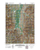Trout Creek Oregon Historical topographic map, 1:24000 scale, 7.5 X 7.5 Minute, Year 2011