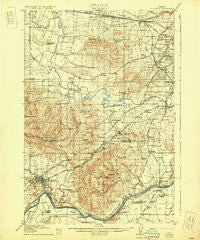 Tualatin Oregon Historical topographic map, 1:62500 scale, 15 X 15 Minute, Year 1916