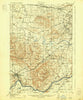 Tualatin Oregon Historical topographic map, 1:62500 scale, 15 X 15 Minute, Year 1916