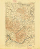 Tualatin Oregon Historical topographic map, 1:62500 scale, 15 X 15 Minute, Year 1916