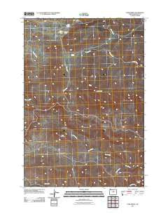 Tubb Spring Oregon Historical topographic map, 1:24000 scale, 7.5 X 7.5 Minute, Year 2011