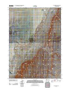 Tule Springs Oregon Historical topographic map, 1:24000 scale, 7.5 X 7.5 Minute, Year 2011