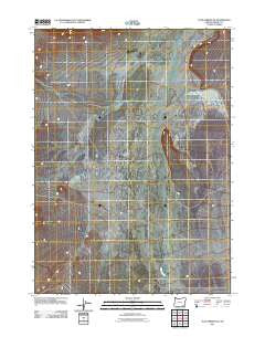 Tule Springs NE Oregon Historical topographic map, 1:24000 scale, 7.5 X 7.5 Minute, Year 2011