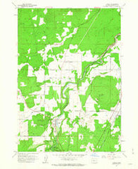 Tumalo Oregon Historical topographic map, 1:24000 scale, 7.5 X 7.5 Minute, Year 1962