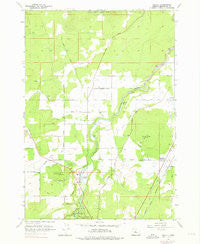 Tumalo Oregon Historical topographic map, 1:24000 scale, 7.5 X 7.5 Minute, Year 1962