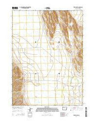 Tumtum Lake Oregon Current topographic map, 1:24000 scale, 7.5 X 7.5 Minute, Year 2014