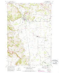 Turner Oregon Historical topographic map, 1:24000 scale, 7.5 X 7.5 Minute, Year 1969