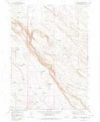 Twin Buttes Oregon Historical topographic map, 1:24000 scale, 7.5 X 7.5 Minute, Year 1980