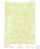 Twin Lakes Mountain Oregon Historical topographic map, 1:24000 scale, 7.5 X 7.5 Minute, Year 1989