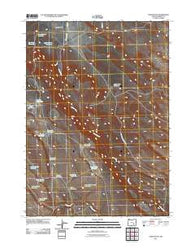 Twin Buttes Oregon Historical topographic map, 1:24000 scale, 7.5 X 7.5 Minute, Year 2011