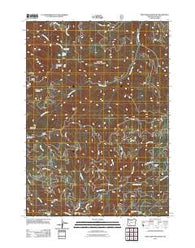 Twin Lakes Mountain Oregon Historical topographic map, 1:24000 scale, 7.5 X 7.5 Minute, Year 2011