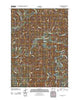 Twin Sisters Oregon Historical topographic map, 1:24000 scale, 7.5 X 7.5 Minute, Year 2011