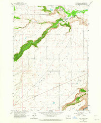 Tygh Valley Oregon Historical topographic map, 1:24000 scale, 7.5 X 7.5 Minute, Year 1962