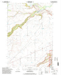Tygh Valley Oregon Historical topographic map, 1:24000 scale, 7.5 X 7.5 Minute, Year 1996