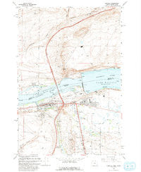 Umatilla Oregon Historical topographic map, 1:24000 scale, 7.5 X 7.5 Minute, Year 1993