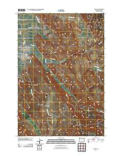 Union Oregon Historical topographic map, 1:24000 scale, 7.5 X 7.5 Minute, Year 2011