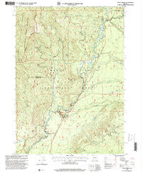 Union Creek Oregon Historical topographic map, 1:24000 scale, 7.5 X 7.5 Minute, Year 1997