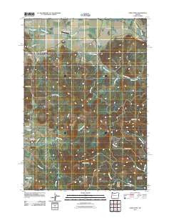 Union Point Oregon Historical topographic map, 1:24000 scale, 7.5 X 7.5 Minute, Year 2011