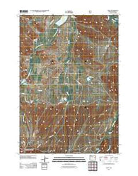 Unity Oregon Historical topographic map, 1:24000 scale, 7.5 X 7.5 Minute, Year 2011