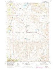 Unity Oregon Historical topographic map, 1:24000 scale, 7.5 X 7.5 Minute, Year 1972