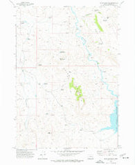 Upton Mountain Oregon Historical topographic map, 1:24000 scale, 7.5 X 7.5 Minute, Year 1973