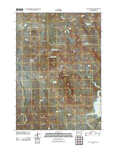 Upton Mountain Oregon Historical topographic map, 1:24000 scale, 7.5 X 7.5 Minute, Year 2011