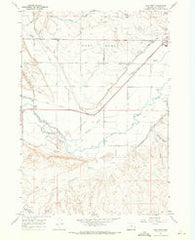 Vale West Oregon Historical topographic map, 1:24000 scale, 7.5 X 7.5 Minute, Year 1967